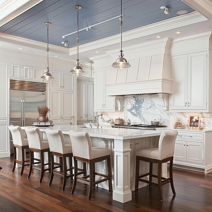 White Marble Kitchen